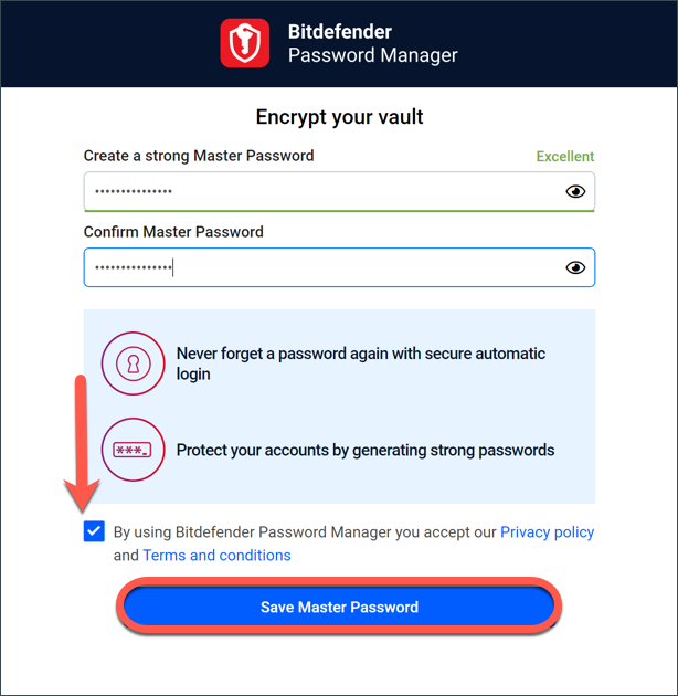 bitdefender password manager
