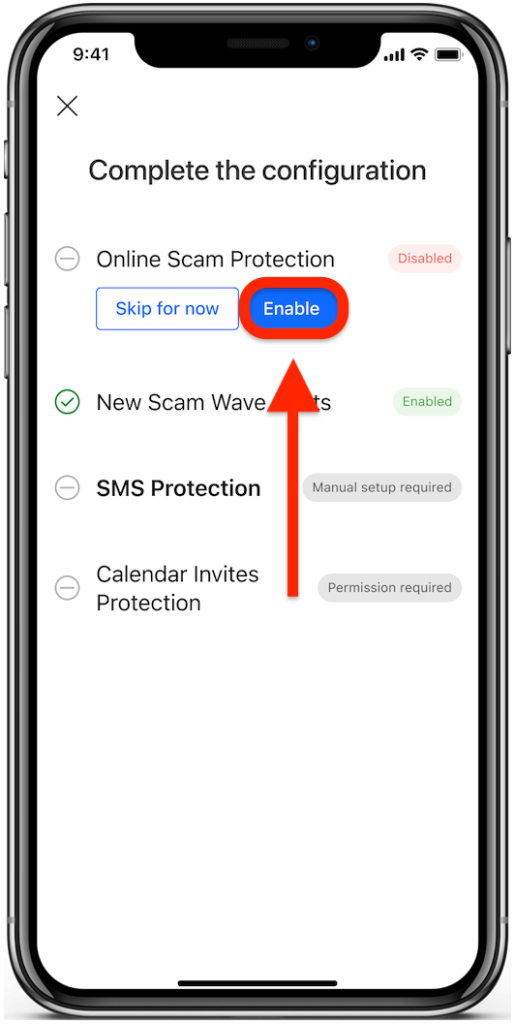 Protección contra estafas en línea - Scam Copilot iOS